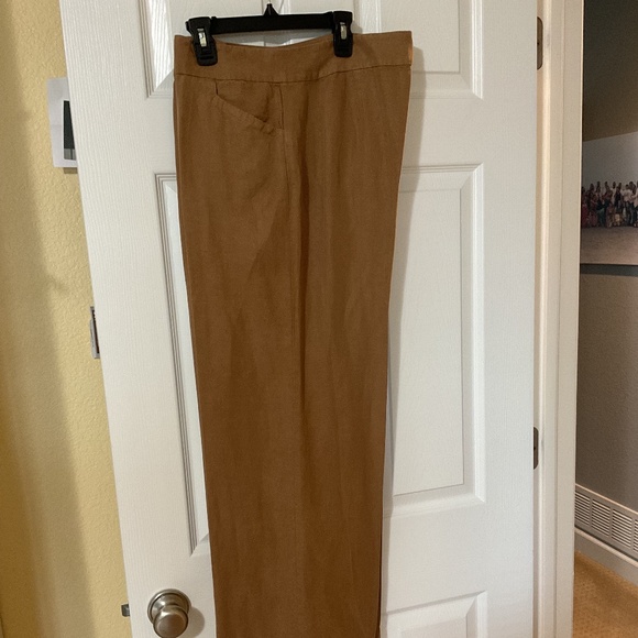 EUC Eileen Fisher wide-leg ankle pants 12 - Picture 2 of 9